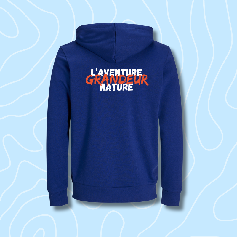 Sweat à capuche unisexe Trail de Haute Provence