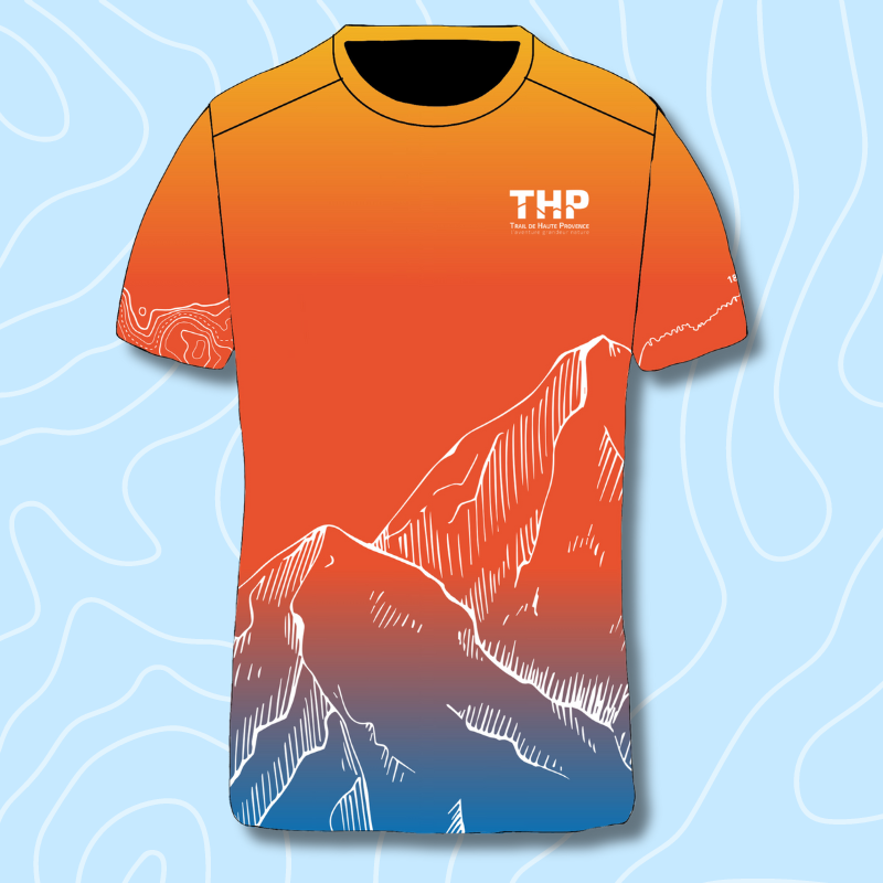 T-shirt technique Homme Trail de Haute Provence