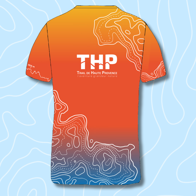 T-shirt technique Homme Trail de Haute Provence