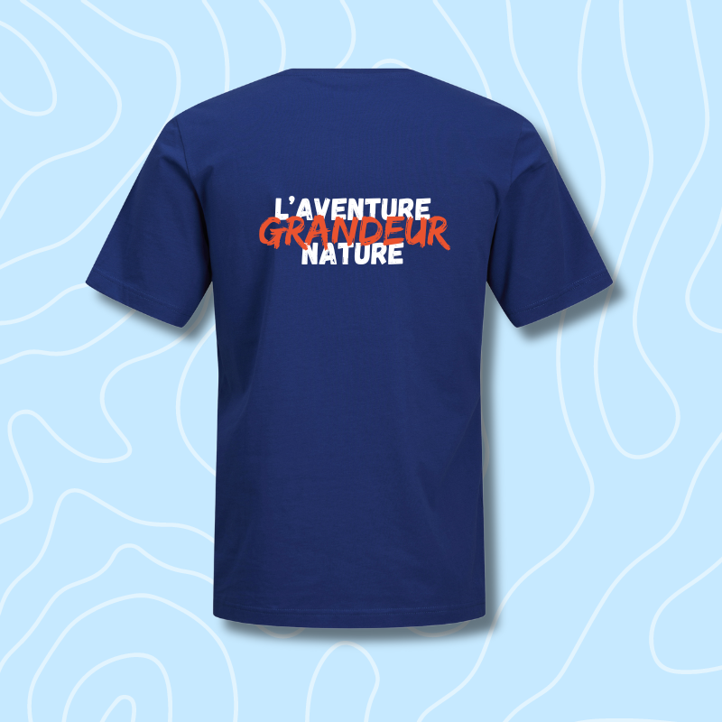 T-shirt coton Homme Trail de Haute Provence