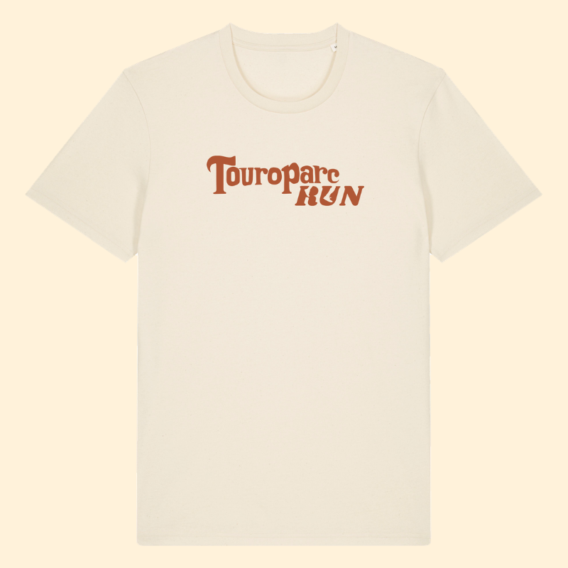 T-shirt coton crème Touroparc Run Touroparc run