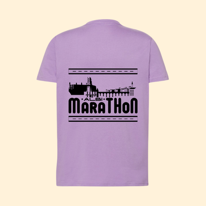 T-shirt violet Marathon d'Albi