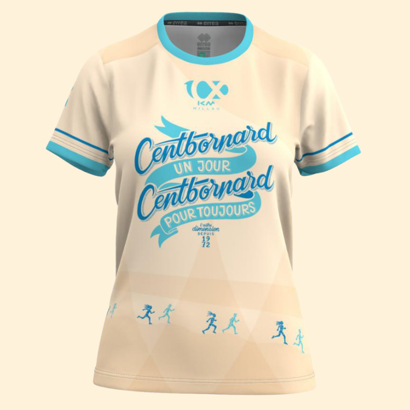 T-shirt technique ERREA Femme - Édition 2026 100km de Millau
