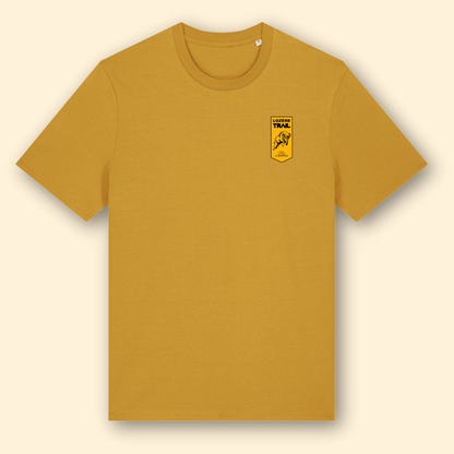 T-shirt coton jaune Lozère Trail