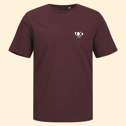 T-shirt coton unisexe Centbornard - Marron 100km de Millau