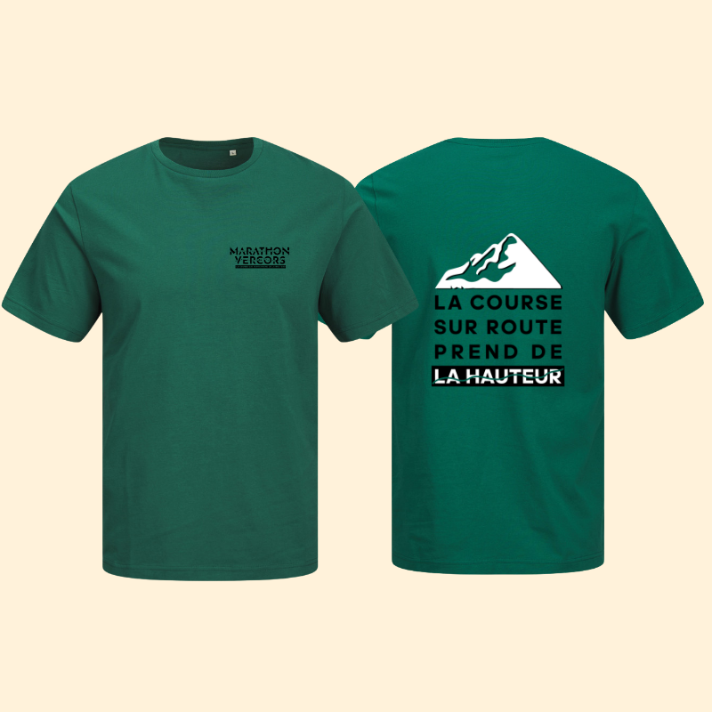 T-shirt coton vert My Events Shop