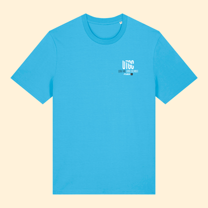 T-shirt bleu Ultra Trail du Grand Colombier