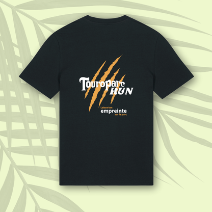 T-shirt coton noir Touroparc Run Touroparc run