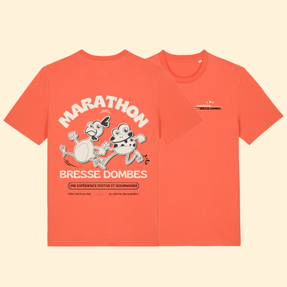 T-shirt coton orange